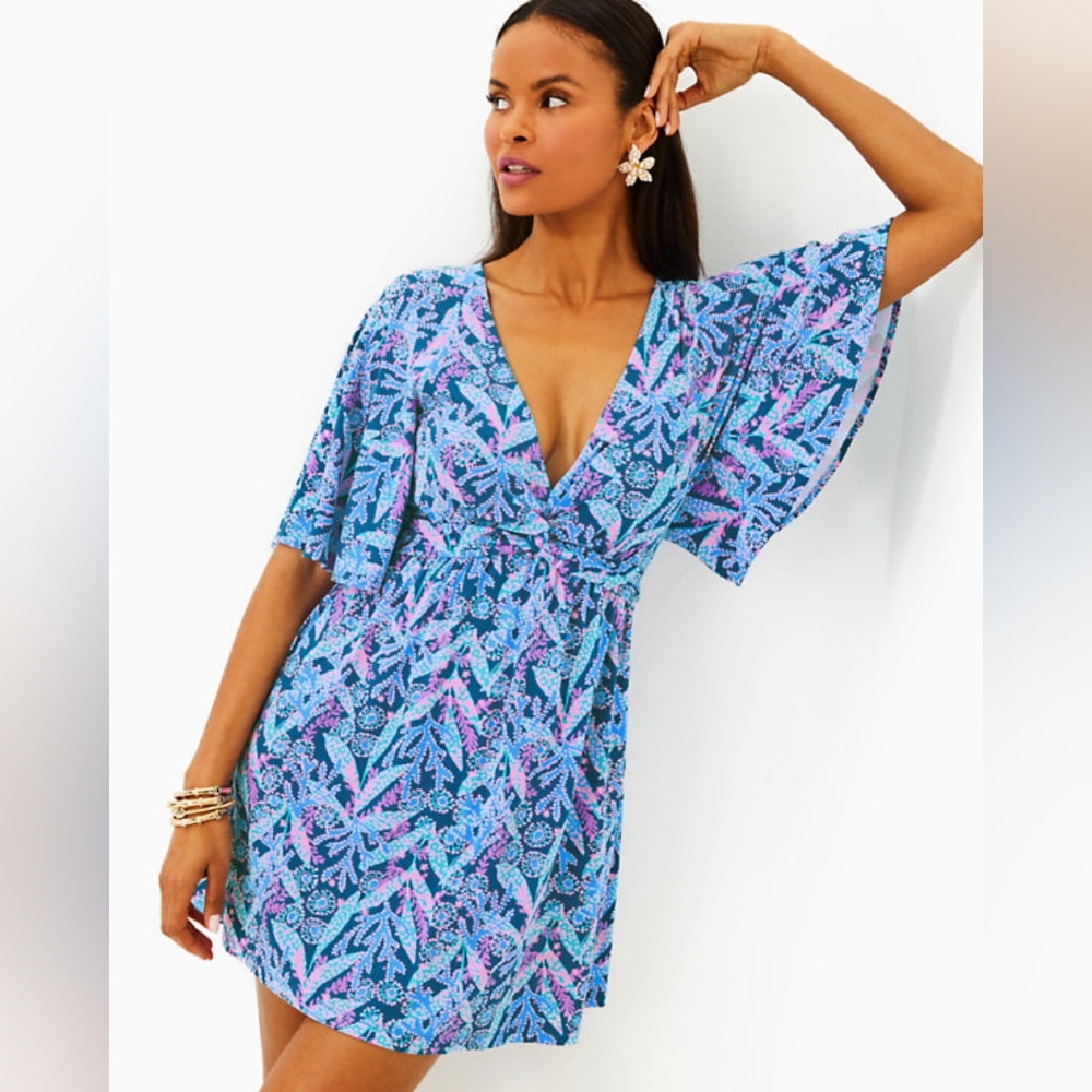 Lily Pulitzer Minka skirted romper sz XS